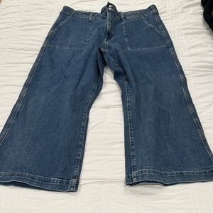 GAP Blue Flare & Wide Leg Jeans